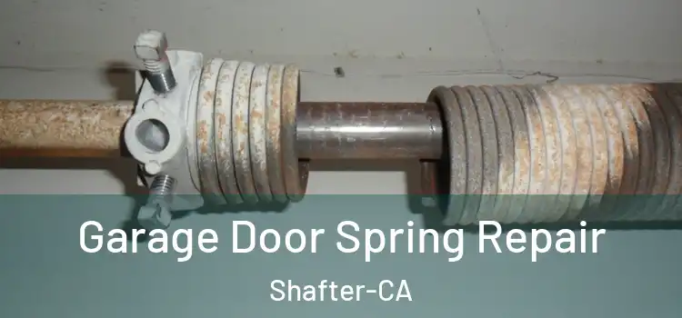 Garage Door Spring Repair Shafter-CA