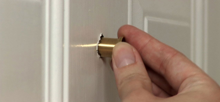 peephole door repair in Shafter